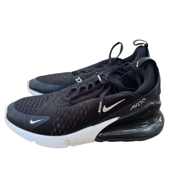 Nike Air Max 270 Women's Shoes in Black & White Size US 3.5Y - Picture 7 of 14